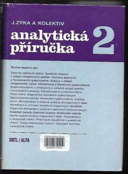 Jaroslav Zýka: Analytická příručka