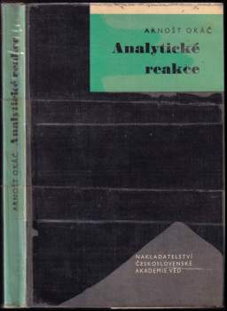 Analytické reakce
