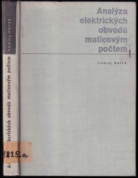 Analýza elektrických obvodů maticovým počtem