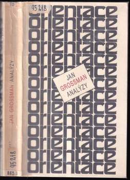 Jan Grossman: Analýzy