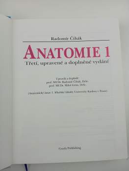 Radomír Čihák: Anatomie 1