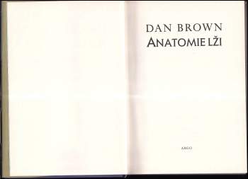 Dan Brown: Anatomie lži