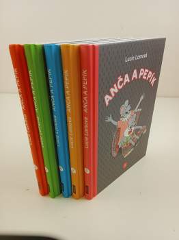 Lucie Lomová: Anča a Pepík 1 - 5 KOMPLET