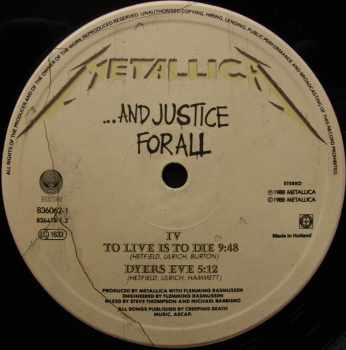 Metallica: ...And Justice For All (2xLP)