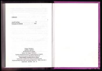 Edgar Wallace: Anděl hrůzy ; Kokainová dáma