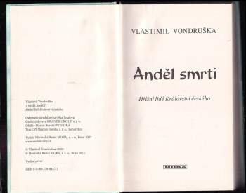 Vlastimil Vondruška: Anděl smrti