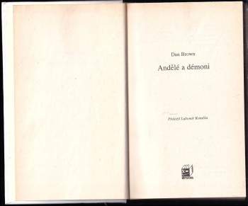 Dan Brown: Andělé a démoni