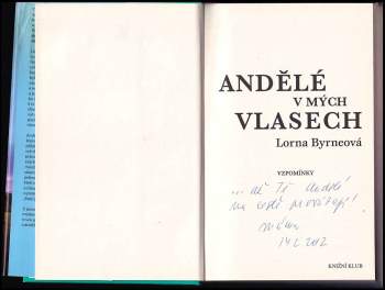 Lorna Byrne: Andělé v mých vlasech