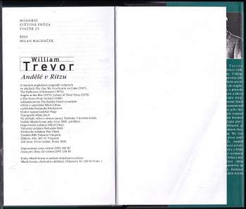 William Trevor: Andělé v Ritzu