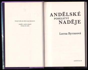 Lorna Byrne: Andělské poselství naděje