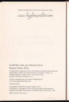 Doreen Virtue: Andělské rady pro šťastný život