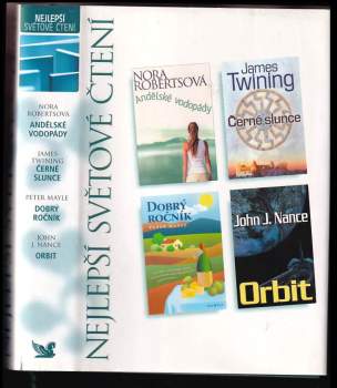 Nora Roberts: Nejlepší světové čtení : Andělské vodopády + Černé slunce + Dobrý ročník + Orbit