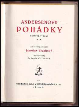 Hans Christian Andersen: Andersenovy pohádky