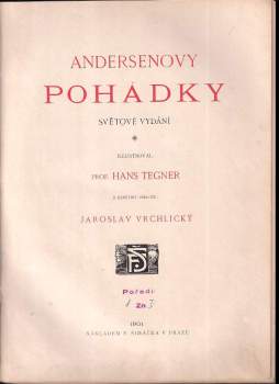 Hans Christian Andersen: Andersenovy pohádky