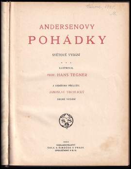 Hans Christian Andersen: Andersenovy pohádky