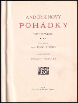 Hans Christian Andersen: Andersenovy pohádky
