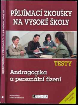 Marek Velas: Andragogika a personální řízení