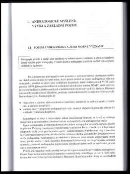 Milan Beneš: Andragogika