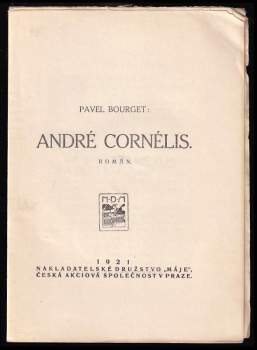 Paul Bourget: André Cornélis