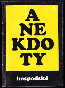Anekdoty hospodské