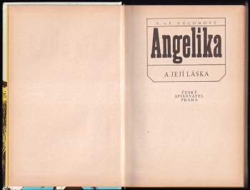 Anne Golon: Angelika a její láska
