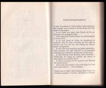 Dan Brown: Angels and Demons