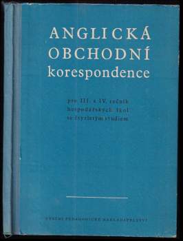 Anglická obchodní korespondence