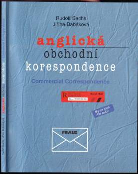 Rudolf Sachs: Anglická obchodní korespondence