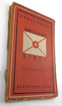 Karel Čapek: Anglické listy