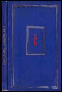 Karel Čapek: Anglické listy
