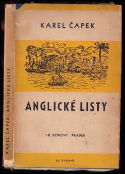 Karel Čapek: Anglické listy