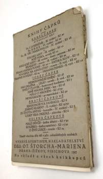 Karel Čapek: Anglické listy