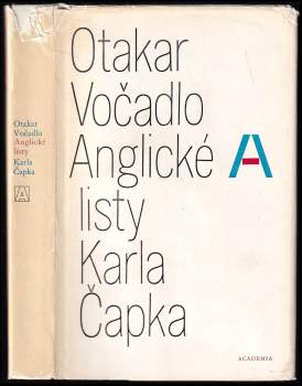 Otakar Vočadlo: Anglické listy Karla Čapka