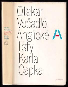 Otakar Vočadlo: Anglické listy Karla Čapka