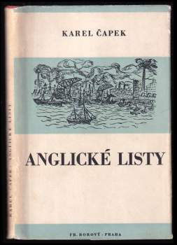 Karel Čapek: Anglické listy pro větší názornost provázené obrázky autorovými