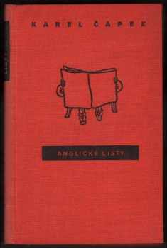 Anglické listy pro větší názornost provázené obrázky autorovými - Karel Čapek (1947, František Borový) - ID: 680278