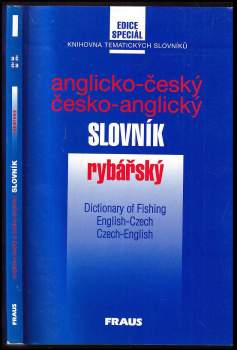 Milan Pohunek: Anglicko-český a česko-anglický rybářský slovník