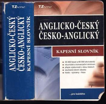 Anglicko-český, česko-anglický kapesní slovník