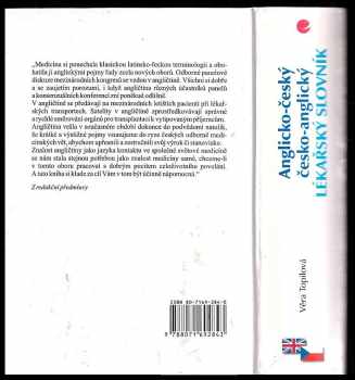 Věra Topilová: Anglicko-český, česko-anglický lékařský slovník