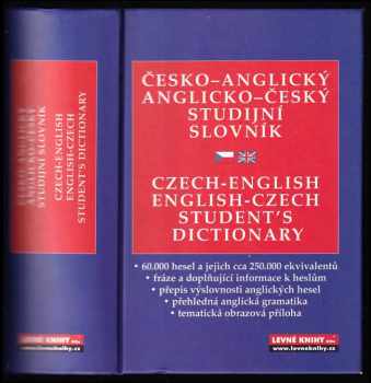 Tomáš Zahradníček: Anglicko-český, česko-anglický studijní slovník - English-Czech, Czech-English student&apos;s dictionary