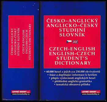 Anglicko-český, česko-anglický studijní slovník - English-Czech, Czech-English student&apos;s dictionary