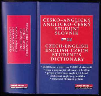 Tomáš Zahradníček: Anglicko-český, česko-anglický studijní slovník - English-Czech, Czech-English student&apos;s dictionary