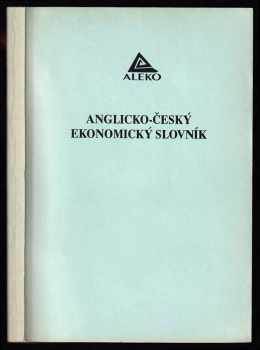 Miroslav Kalina: Anglicko-český ekonomický slovník
