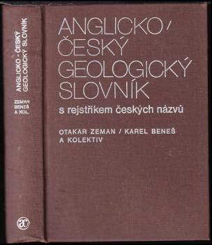Otakar Zeman: Anglicko-český geologický slovník