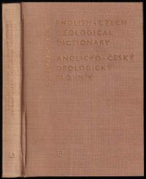 Otakar Zeman: Anglicko-český geologický slovník