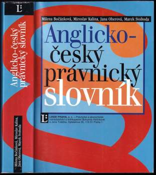 Anglicko-český právnický slovník