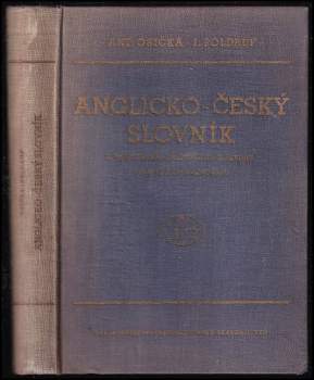 Ivan Poldauf: Anglicko-český slovník