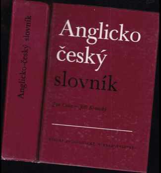 Jan Caha: Anglicko-český slovník