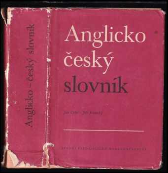 Anglicko-český slovník - Jan Caha, Jiří Krámský (1982, Státní pedagogické nakladatelství) - ID: 438737