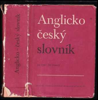 Jan Caha: Anglicko-český slovník